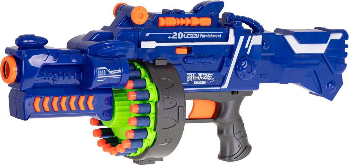 Dětská pistole BLAZE STORM + 40 nábojů - obrázek 4