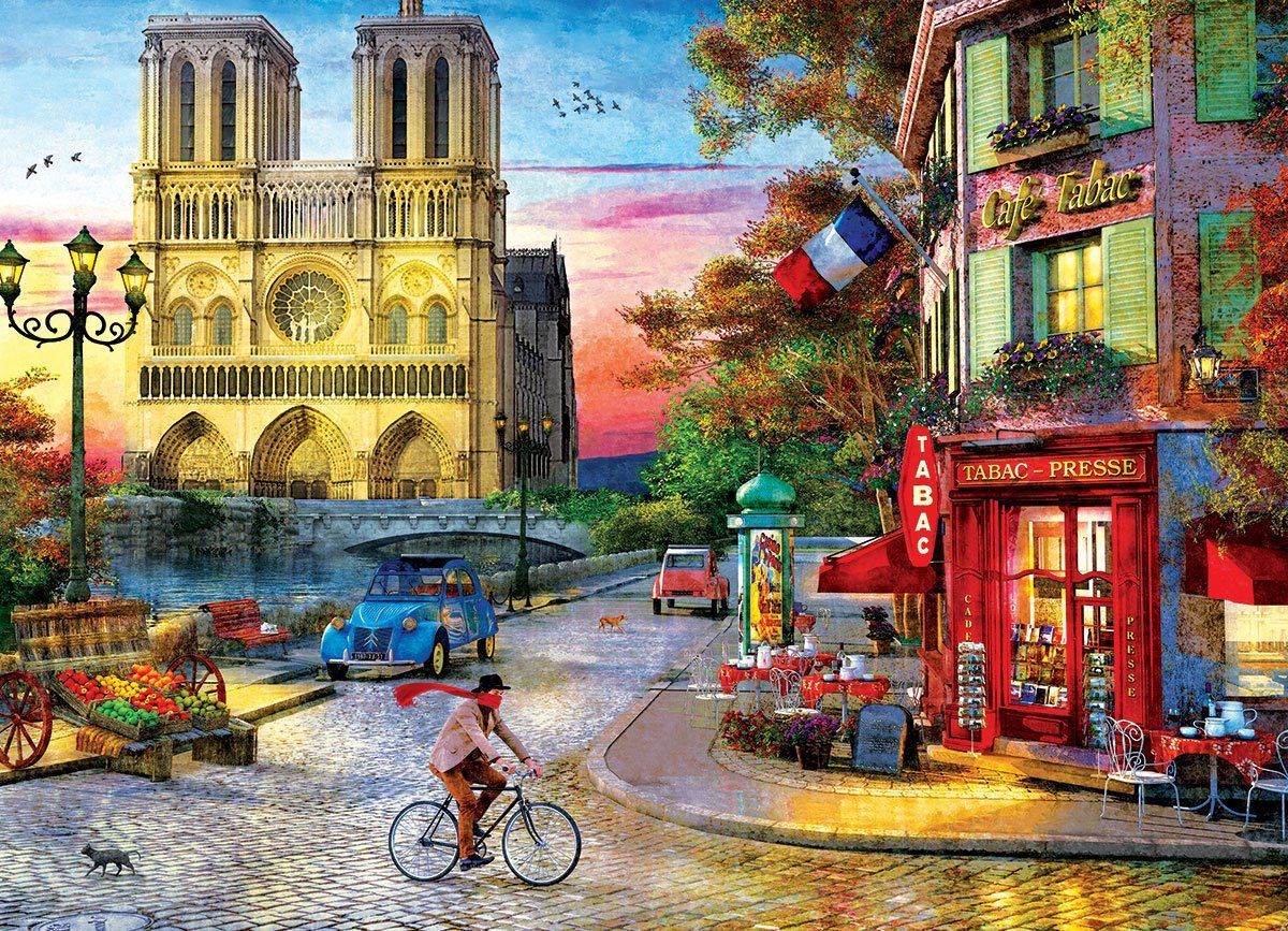 EUROGRAPHICS Puzzle Notre Dame 1000 dílků - obrázek 1
