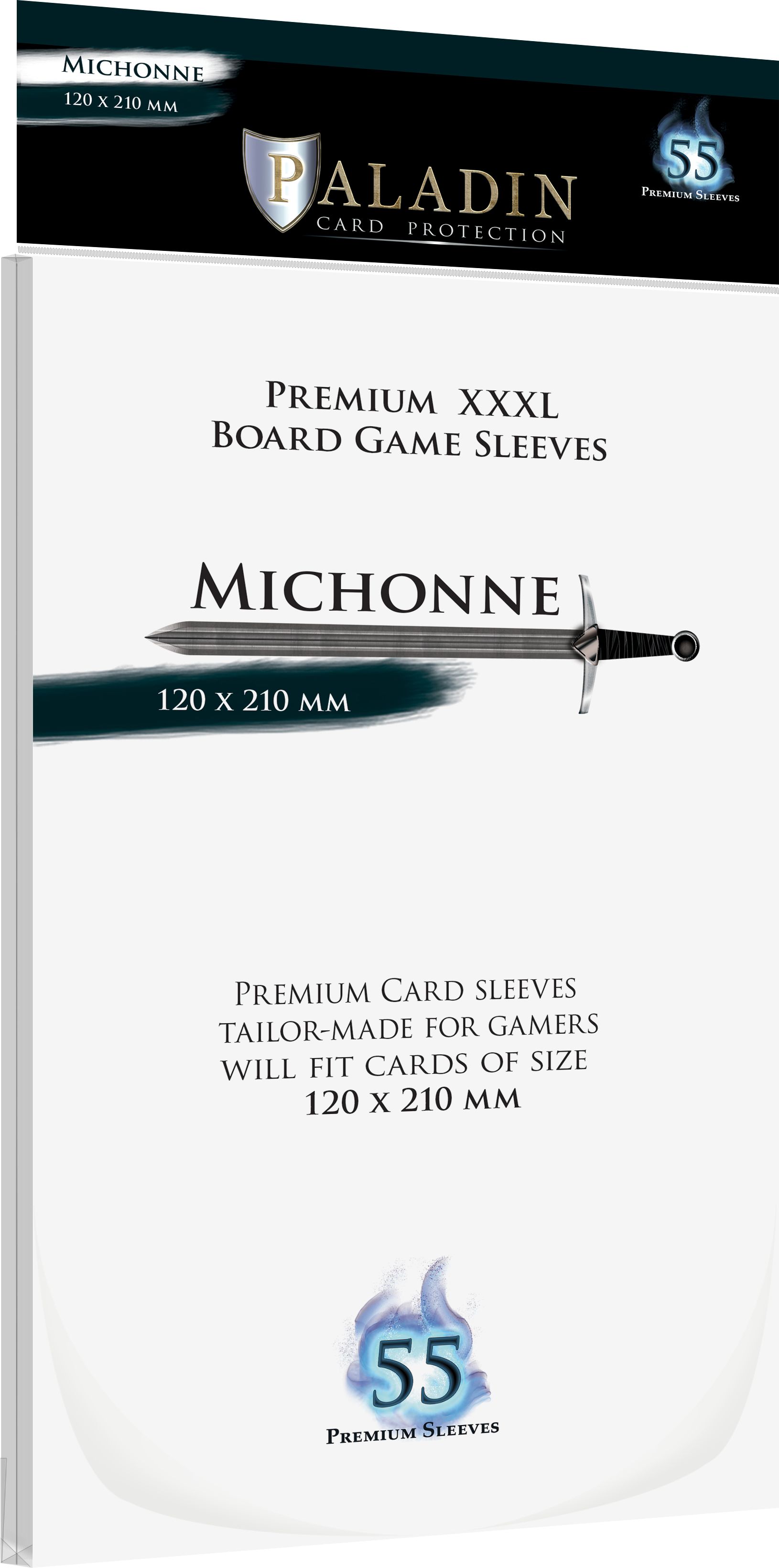 Board&Dice Obaly na karty Paladin: Michonne (120x210mm) 55 ks - obrázek 1