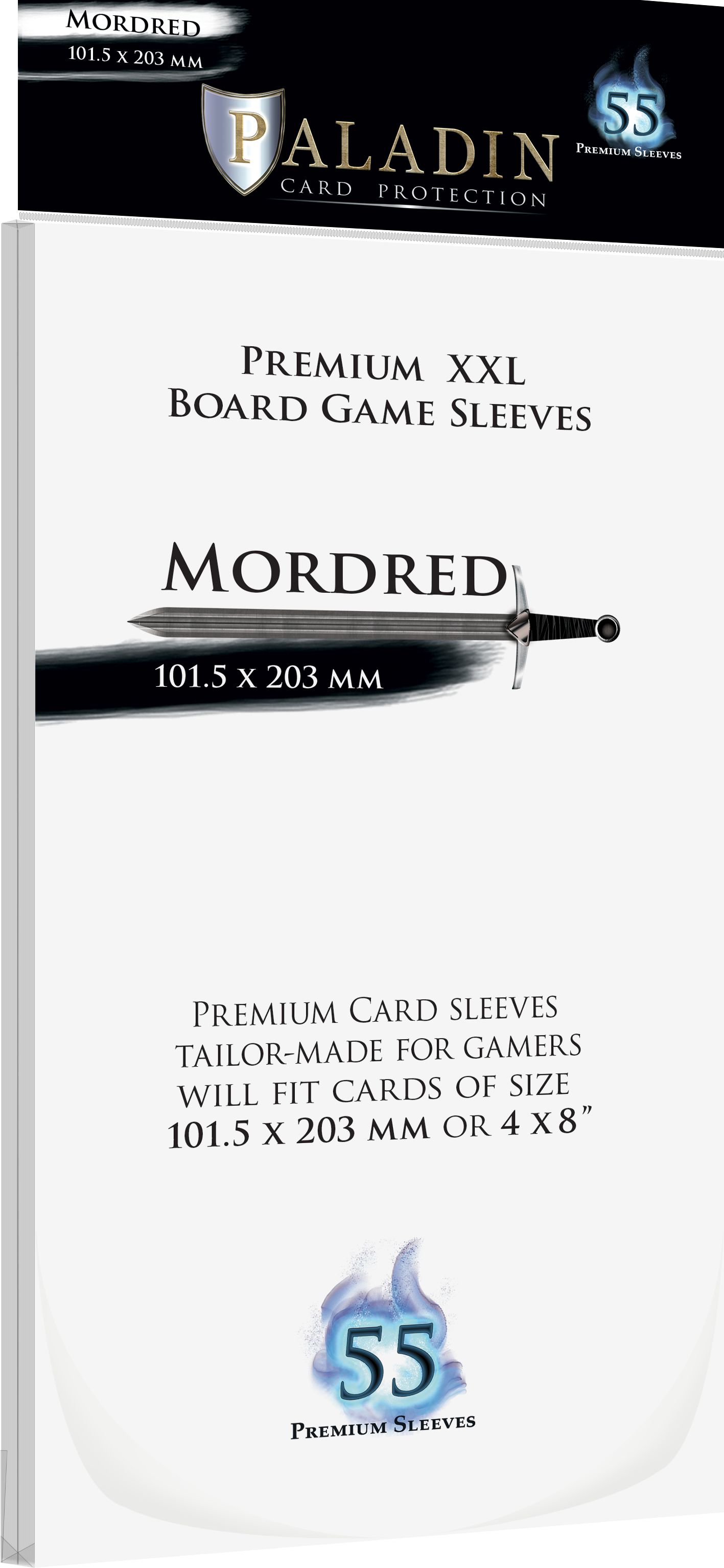 Board&Dice Obaly na karty Paladin: Mordred (101,5x203mm) 55 ks - obrázek 1