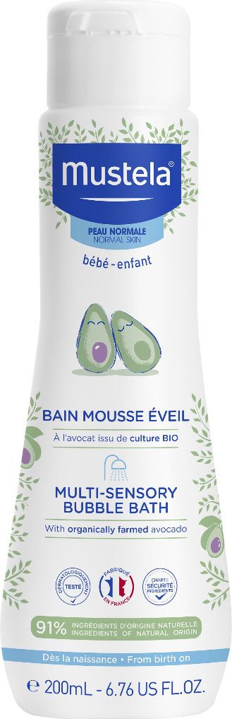 Mustela Bublinková pěna do koupele 200 ml - obrázek 1