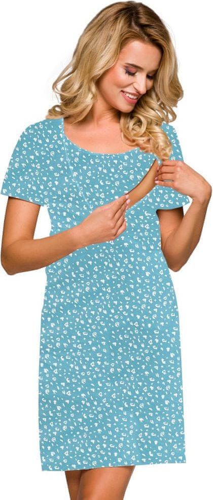 TARO Dámská mateřská košile Linda 901/01 : Velikosti - XL, Barvy - tyrkys tmavá - obrázek 1