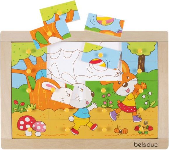 Beleduc Beleduc Obrázkové puzzle ZAJÍČEK - obrázek 1