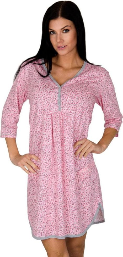 Regina Dámská mateřská košile 172 : Velikosti - XL, Barvy - růžová (pink) - obrázek 1