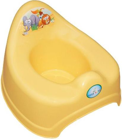 Dětský nočník Safari žlutý - obrázek 1