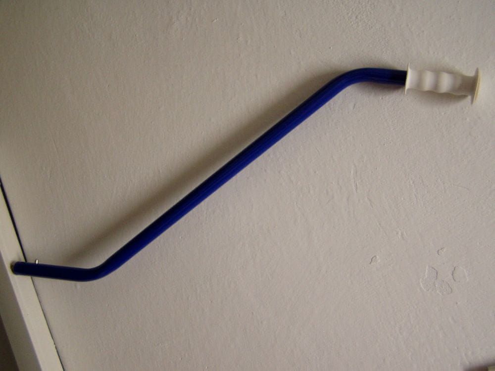 Dino vodící tyč pro kola modrá - obrázek 1