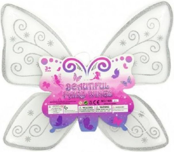 Teddies Křídla motýlí nylon 49x43cm v sáčku karneval - obrázek 1