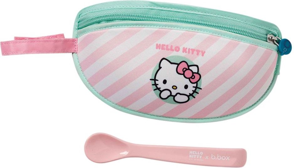 Cestovní bryndáček se lžičkou b.box Hello Kitty - obrázek 2