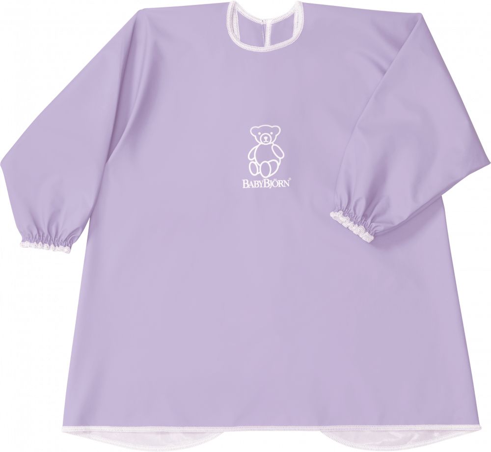 Zástěrka na krmení a hraní BabyBjörn Smock Purple - obrázek 1