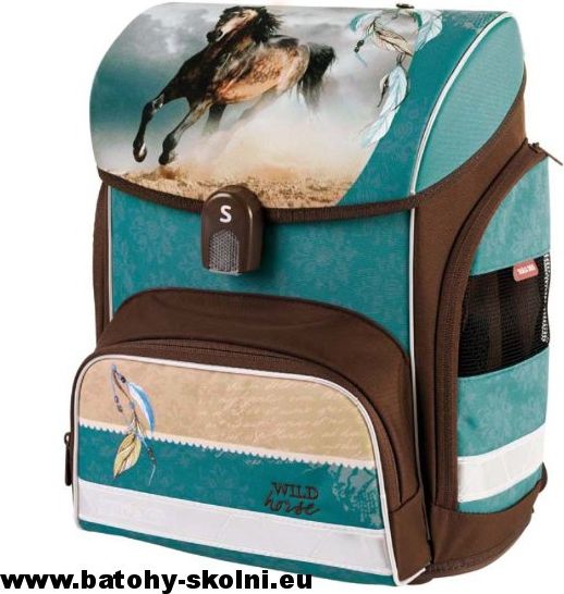 Školní aktovka Kůň Wild Horse 3 dílný set Stil - obrázek 2