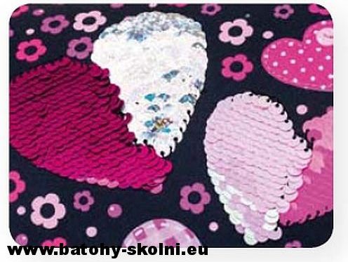 Školní aktovka Srdíčka Sweet Heart 3 dílný set Stil - obrázek 9