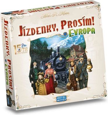 ADC Blackfire Ticket to Ride: Europe - 15th Anniversary EN - obrázek 1