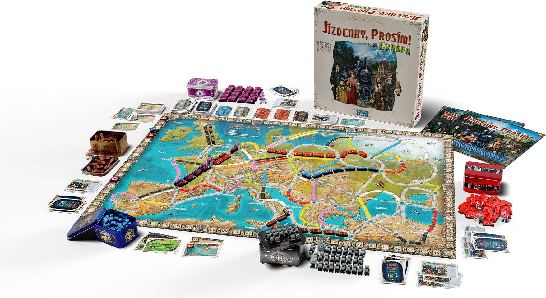 ADC Blackfire Ticket to Ride: Europe - 15th Anniversary EN - obrázek 2