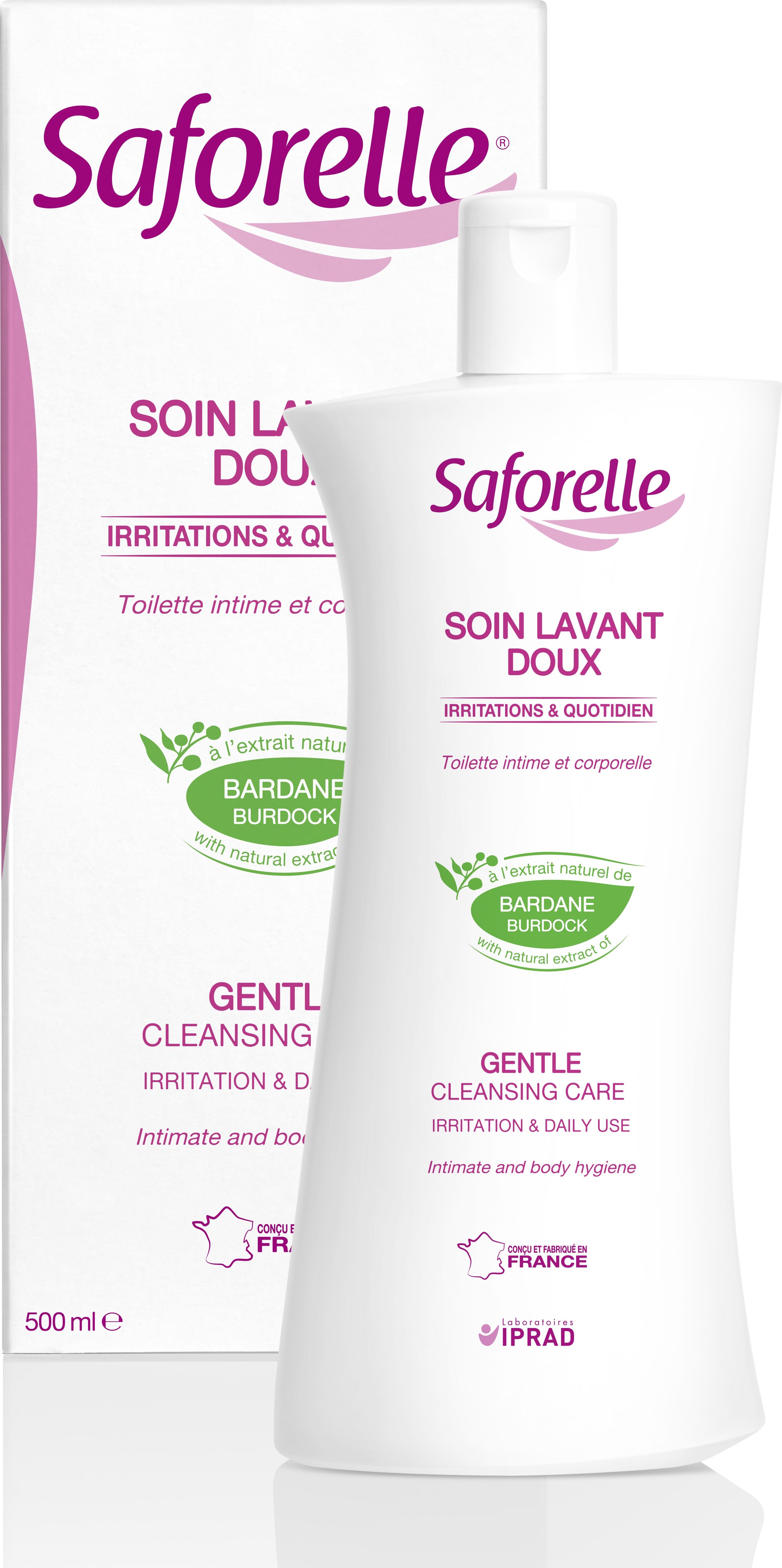 SAFORELLE Gel pro intimní hygienu 500 ml - obrázek 1