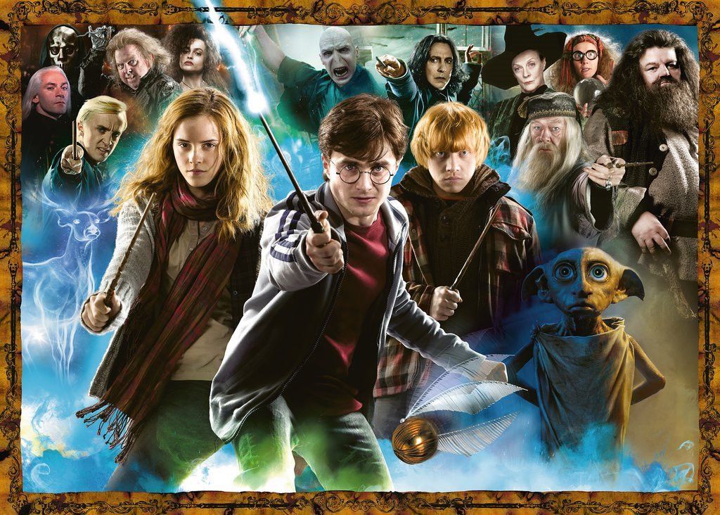 RAVENSBURGER Puzzle Harry Potter: Řád proti Smrtijedům 1000 dílků - obrázek 2