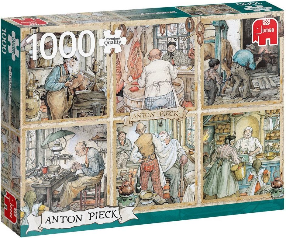 JUMBO Puzzle Povolání 1000 dílků - obrázek 2
