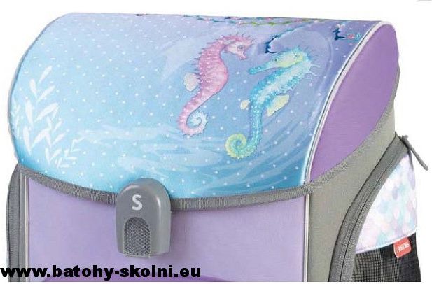 Školní aktovka Mořští koníci Coral+ dárek a doprava Zdarma - obrázek 3