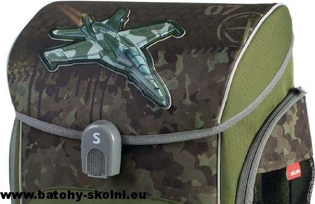 Školní aktovka Stíhačka Air Forse + dárek a doprava Zdarma - obrázek 3