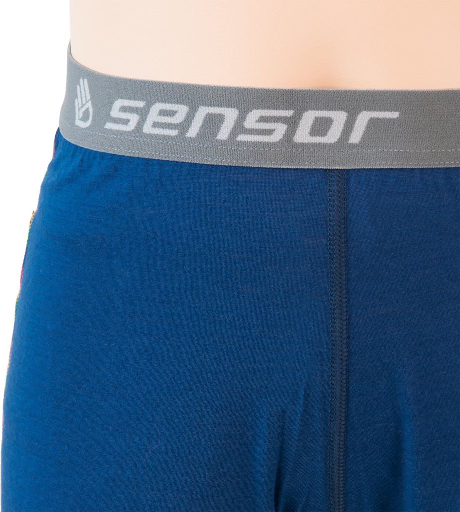SENSOR MERINO AIR set dětský triko dl.rukáv + spodky MODRÁ velikost: 90 - obrázek 2