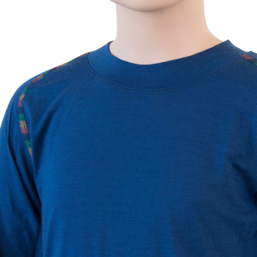 SENSOR MERINO AIR set dětský triko dl.rukáv + spodky MODRÁ velikost: 90 - obrázek 3