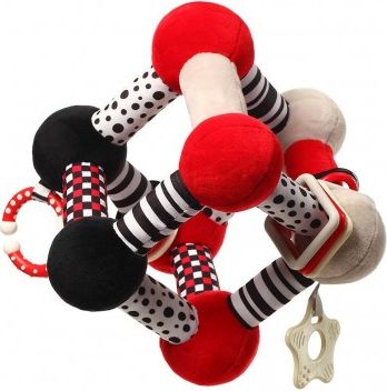 Edukační hračka Baby Ono Tiny Yoga cube, Modrá - obrázek 1
