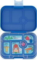 Yumbox Krabička na svačinu - svačinový box Original - True Blue Funny Monsters - obrázek 1