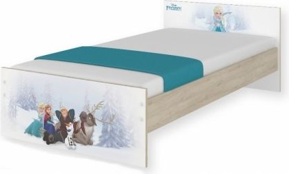 BabyBoo Dětská junior postel Disney 180x90cm - Frozen + šuplík - obrázek 1