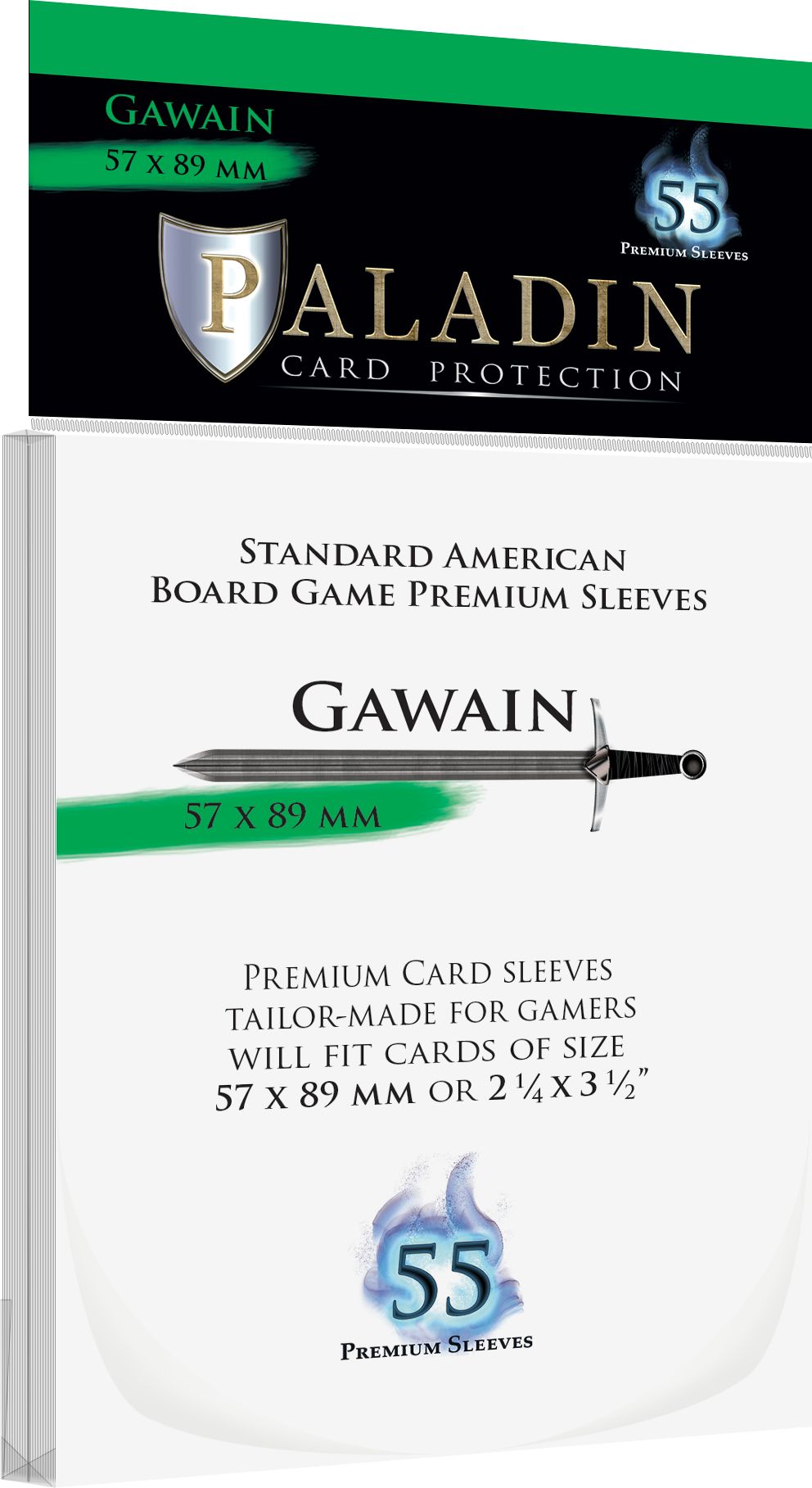 Board&Dice Obaly na karty Paladin: Gawain (57x89mm) 55 ks - obrázek 1