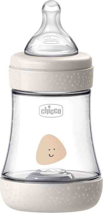 CHICCO Láhev kojenecká Perfect 5 silikon, 150 ml neutral - obrázek 1