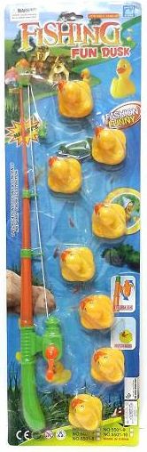 Dětská udice s kachničkami