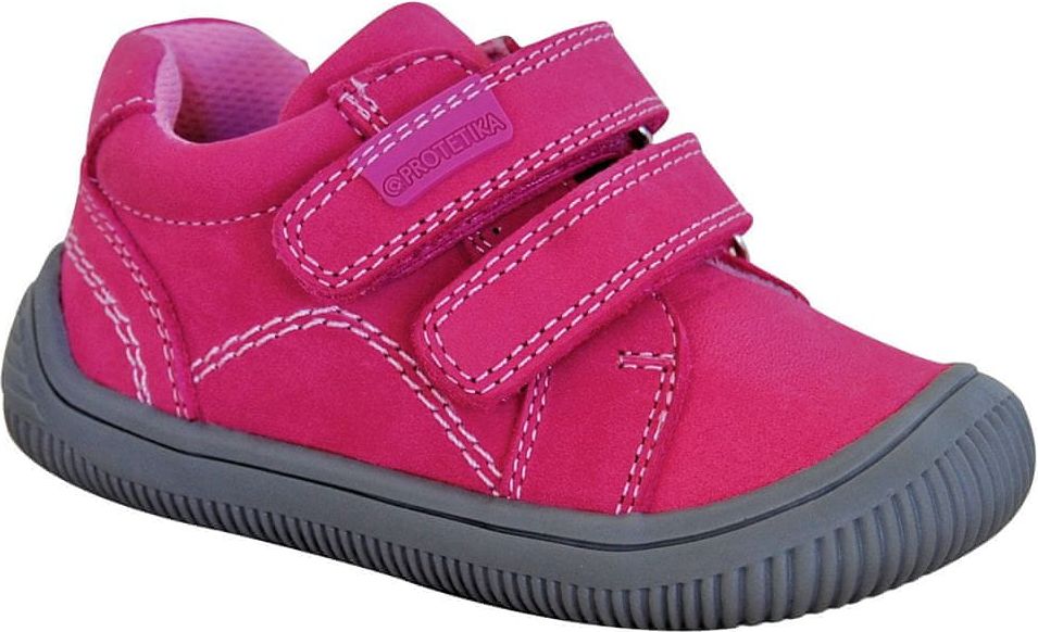 Protetika dívčí kotníčková barefoot obuv Lars 72021 24 růžová - obrázek 1