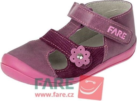 Fare dívčí sandály 868192 růžová 23 - obrázek 1