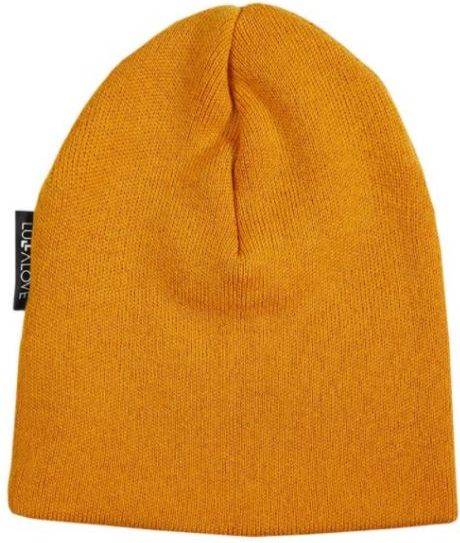 Vlněná čepice S Lullalove MERINO PREMIUM Mango 2021 - obrázek 1