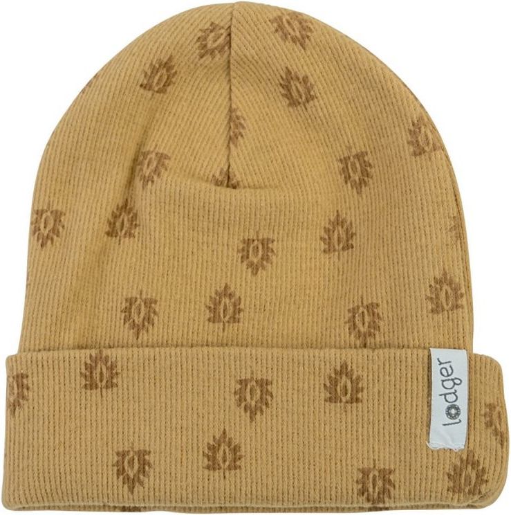 Bavlněná čepička Lodger Print Rib Honey - obrázek 2