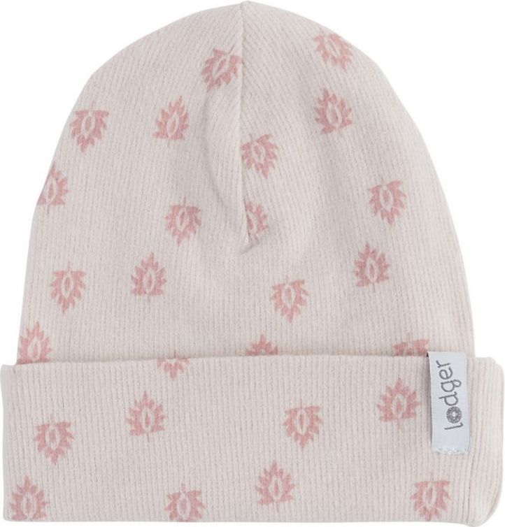 Bavlněná čepička Lodger Print Rib Tan - obrázek 2