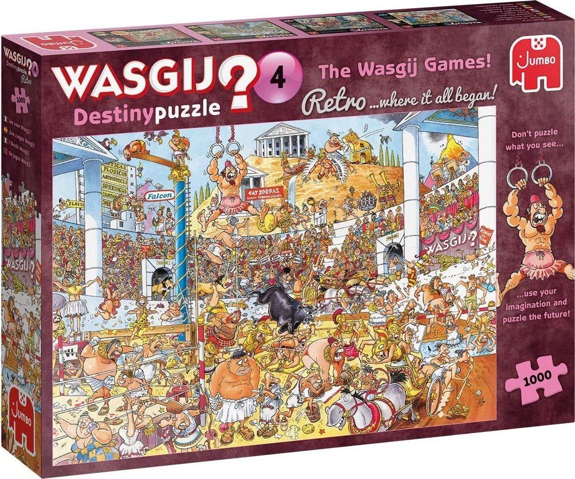 JUMBO Puzzle WASGIJ Destiny 4: Wasgijské hry 1000 dílků - obrázek 1