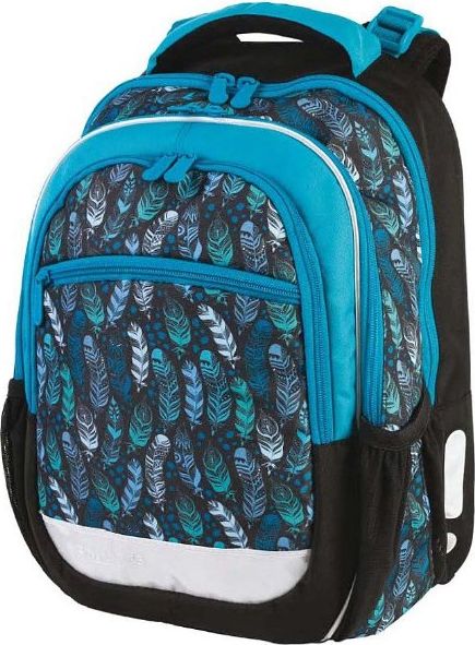 Školní batoh Peříčka India Blue Stil - Doprava a dárek Zdarma - obrázek 2