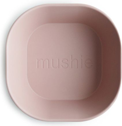 MUSHIE hranatá miska Blush 2ks - obrázek 1