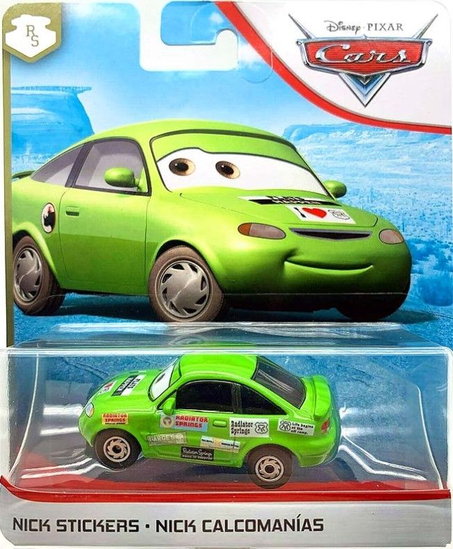 Mattel CARS 3 (Auta 3) - Nick Stickers - obrázek 1