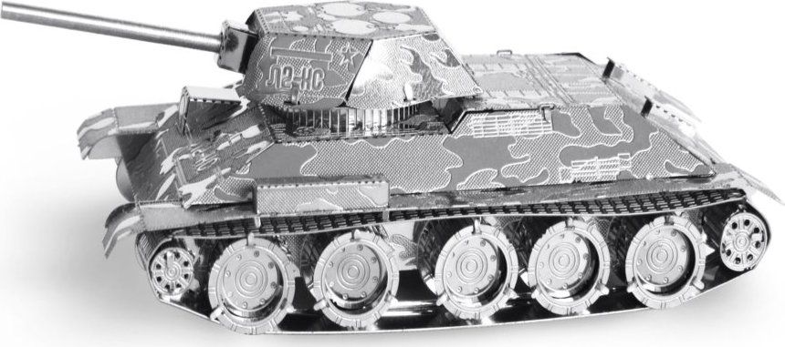 3D kovové puzzle Tank T-34 - obrázek 1