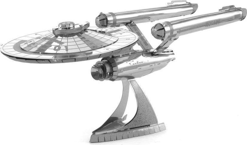 3D kovové puzzle Star Trek: U.S.S. Enterprise NCC-1701 - obrázek 1