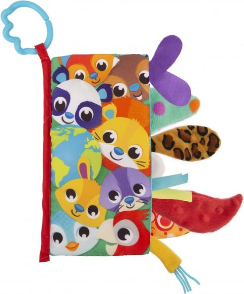 Playgro - Textilní knížka se zvířecími ocásky - obrázek 1