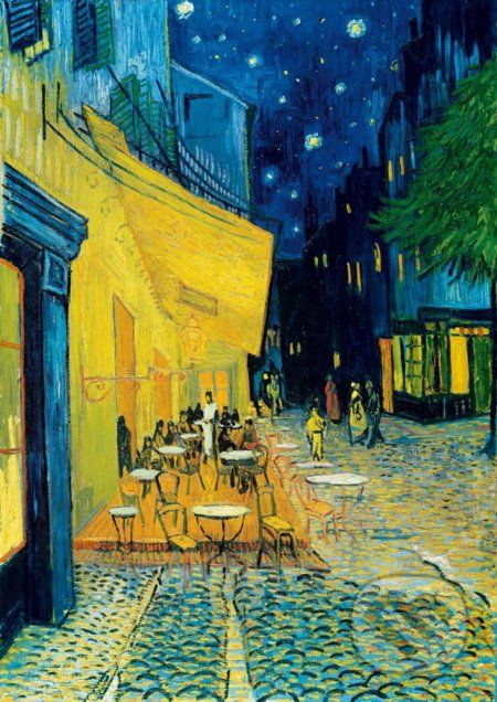 Vincent Van Gogh - Café Terrace at Night, 1888 - Bluebird - obrázek 1