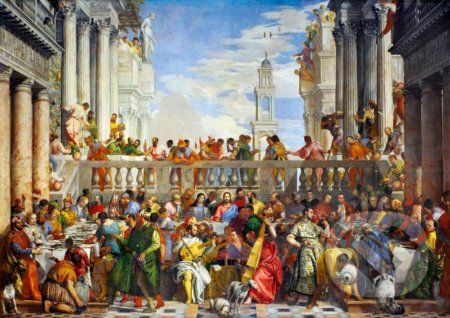 Paolo Veronese - The Wedding at Cana, 1563 - Bluebird - obrázek 1