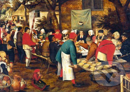 Pieter Brueghel the Younger - Peasant Wedding Feast - Bluebird - obrázek 1