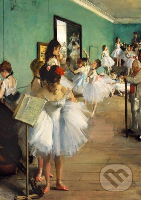 Degas - The Dance Class, 1874 - Bluebird - obrázek 1