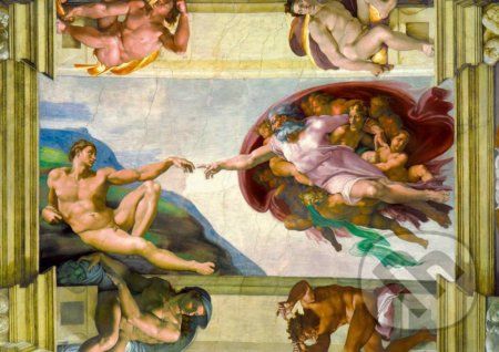 Michelangelo - The Creation of Adam, 1511 - Bluebird - obrázek 1