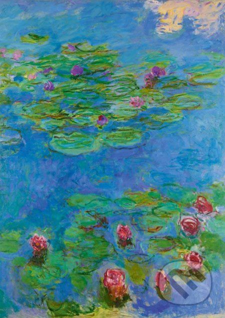 Claude Monet - Water Lilies, 1917 - Bluebird - obrázek 1