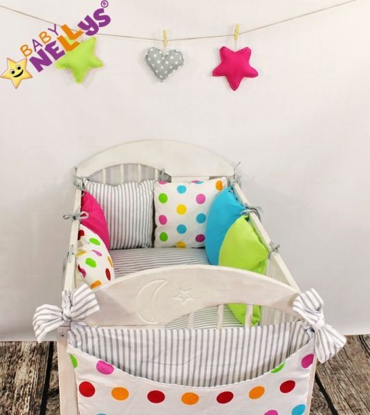 Mantinel BE LOVE LUX polštářkový s povlečením vzor č. 13 - 120x90 - obrázek 2