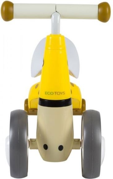 Odrážedlo/tříkolka Eco Toys, Žirafka  - žlutá - obrázek 5